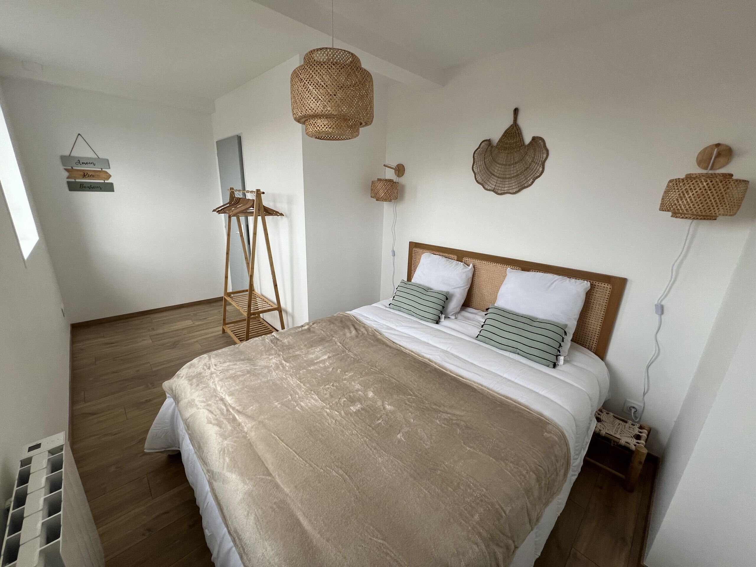 1 bedroom, iron/ironing board, free WiFi, bed sheets