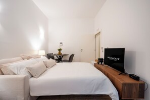 1 habitación y ropa de cama de alta calidad