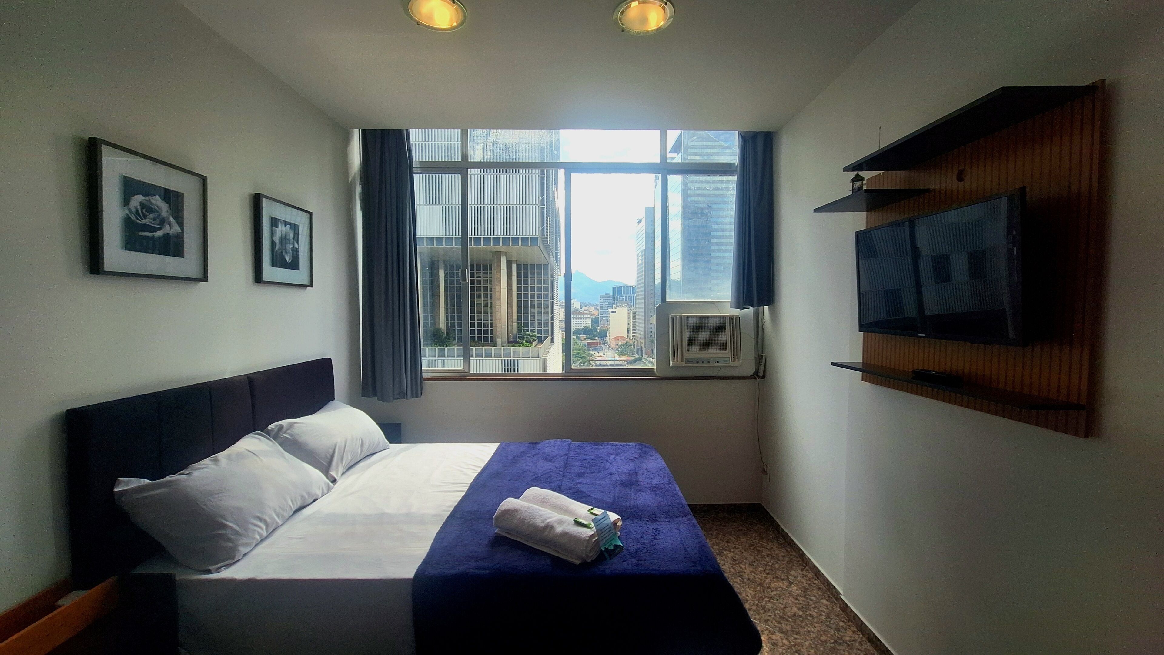 Apartment, City View | 1 bedroom, blackout drapes, iron/ironing board, free WiFi