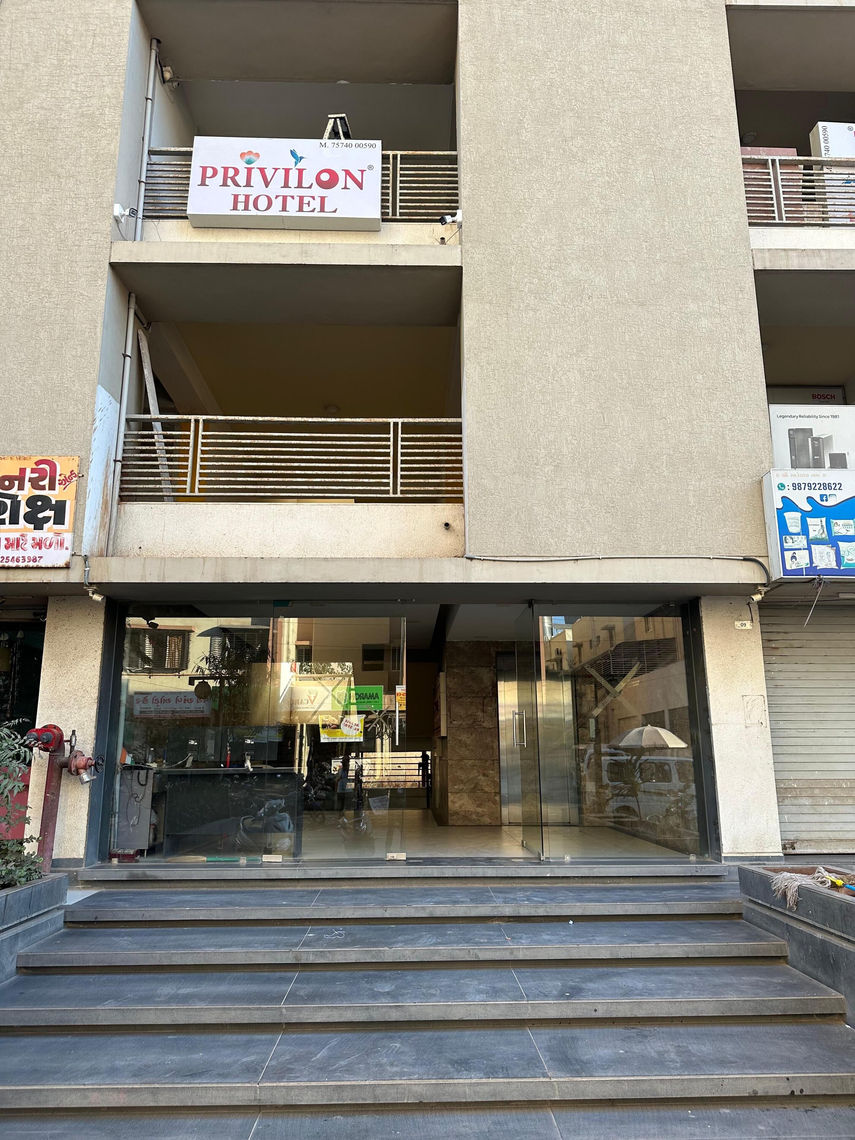 Voorkant van accommodatie