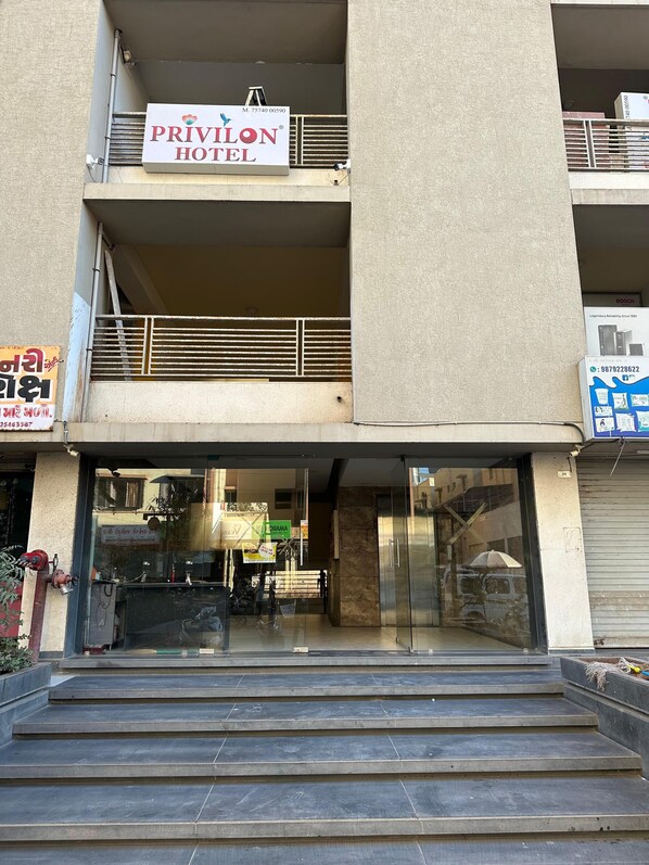 Fassade der Unterkunft