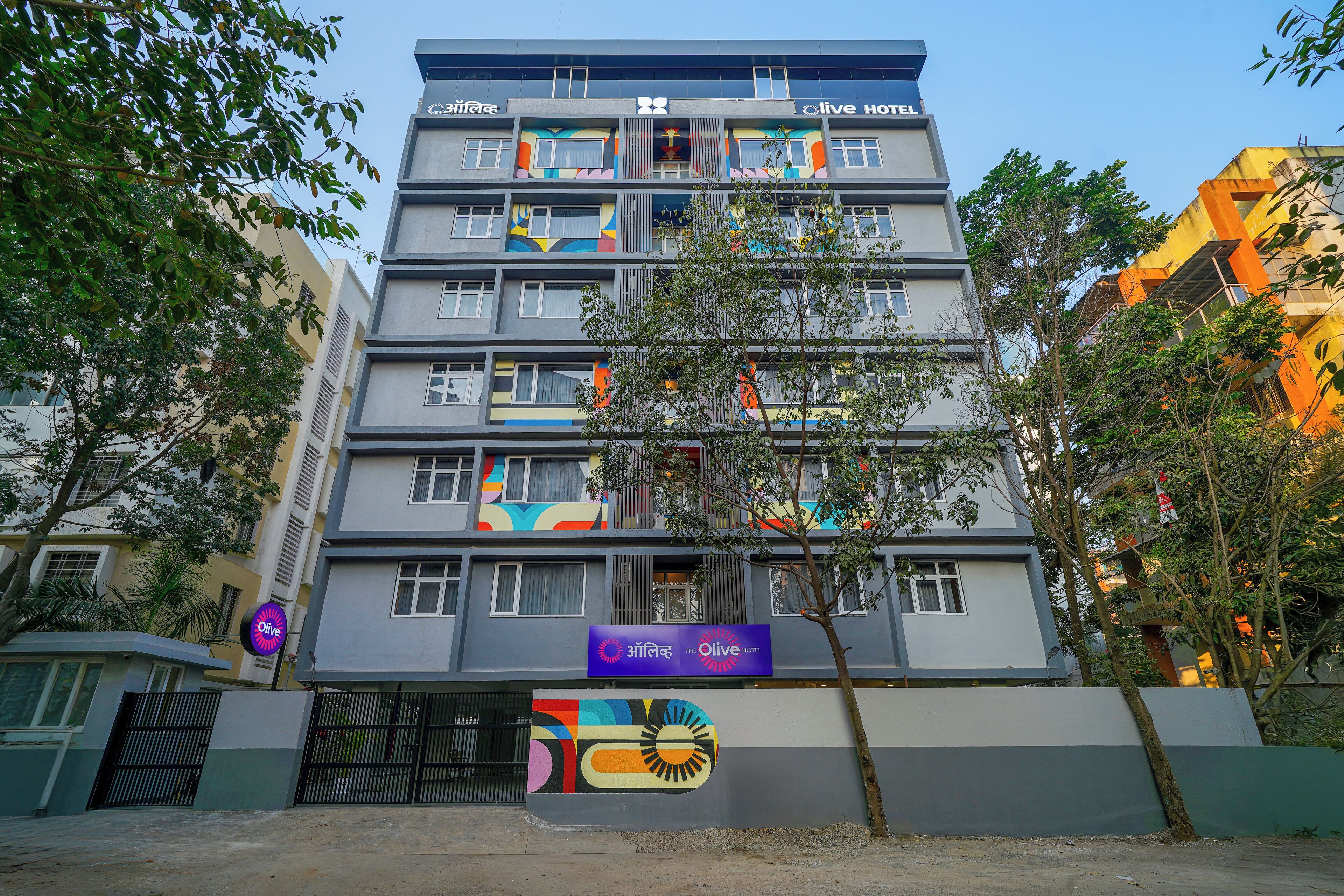 Façade de l’hébergement