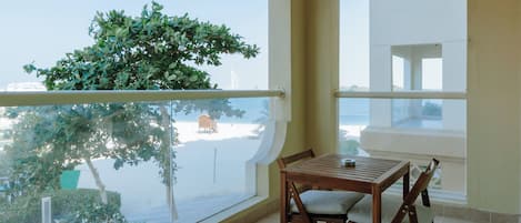 Deluxe Apartment, Balcony, Ocean View | Terrace/patio