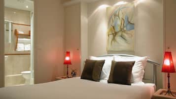 1 bedroom, blackout curtains, iron/ironing board, free WiFi