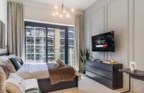 Apartment | 1 bedroom - Elegant Studio w Balcony View Near Downtown Dubai (Dubai)