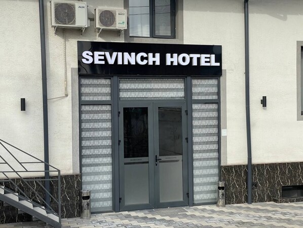 Fassade der Unterkunft