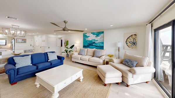 Condo, 2 Bedrooms | Living area - Aegean 102 2 Bedroom Condo (Destin)