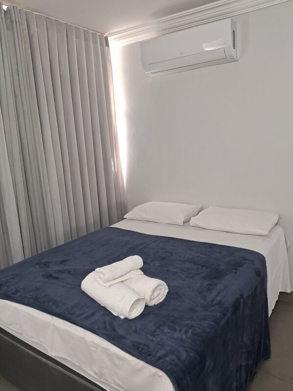 Blackout drapes, iron/ironing board, free WiFi