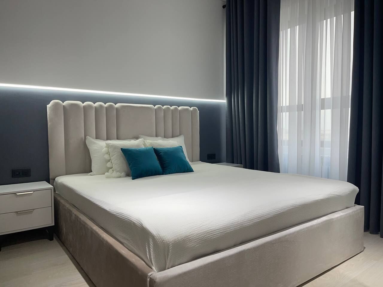 Family Apartment, City View | 1 bedroom, blackout drapes, iron/ironing board, free WiFi