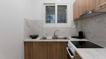 Studio Luxe, vue jardin | Cuisine privée