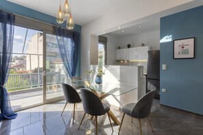 Living room - Renovated Apartment in Metaksourgio (Athens)