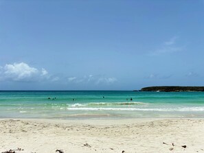 Sun loungers, beach towels