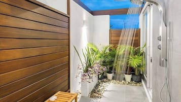 Villa, Multiple Beds, Pool Access, Ocean View (Family Beach Villa 9) | Bathroom | Towels, toilet paper