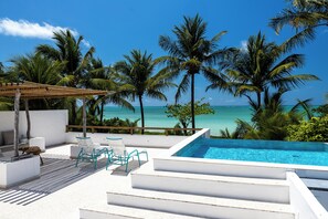 Chalet de lujo, vistas al mar | Terraza o patio