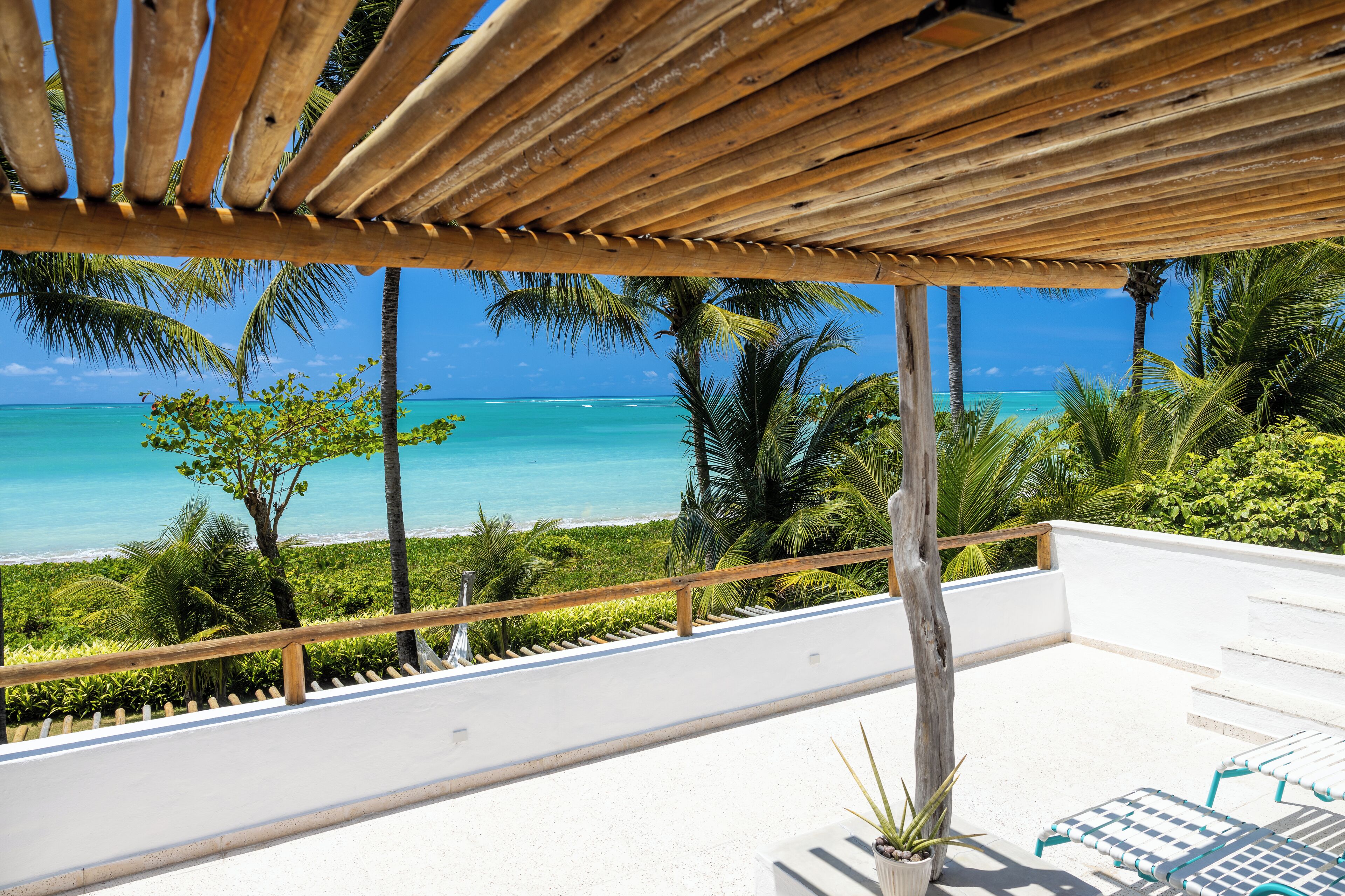 Luxury Chalet, Sea View | Terrace/patio