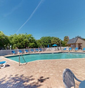 Una piscina climatizada