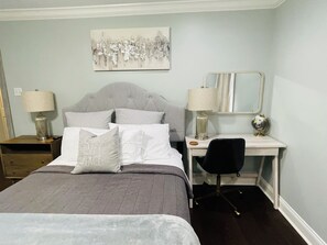 2 chambres, bureau, fer et planche à repasser, Wi-Fi gratuit