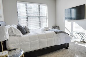 2 chambres, fer et planche à repasser, accès au Wi-Fi (inclus)