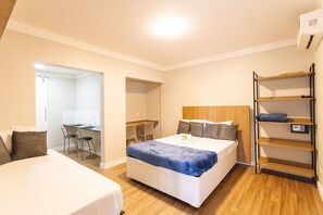 開放式客房 | 1 間睡房、防敏寢具、遮光窗簾/窗簾、隔音