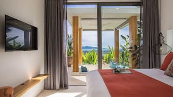 2 Bedroom Pool Villa - Banana Fan | Individually decorated, individually furnished, desk, laptop workspace
