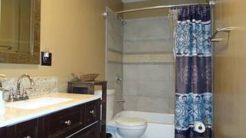 Towels, soap, toilet paper