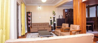 Amazing a newly built bungalow 4 bedrooms, 2 living rooms and 3 bathrooms.  