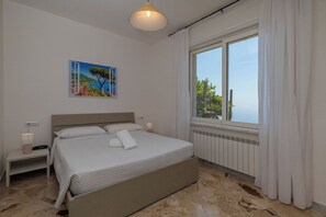 Standardzimmer, 1 Doppelbett, eigenes Bad, Meerblick