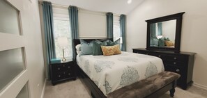 2 bedrooms, iron/ironing board, travel crib, free WiFi