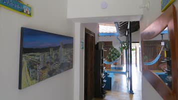 Interior entrance