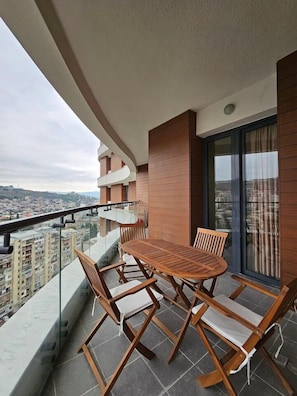 Appartement Standard, vue jardin | Terrasse/Patio