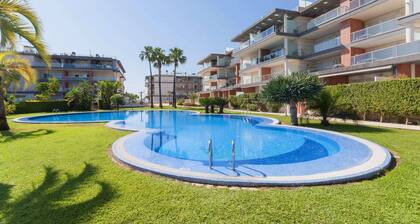 Happy - Apartment In Urbanitzacio Platja D'oliva