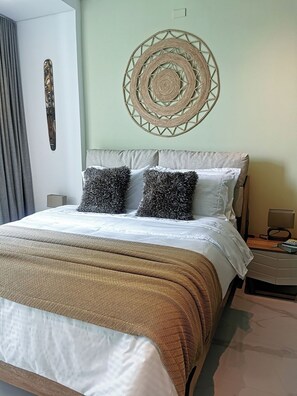 1 dormitorio, caja fuerte, escritorio y wifi