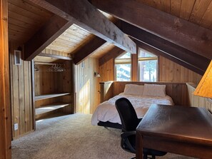 Skrivebord, wi-fi (inkludert) og sengetøy