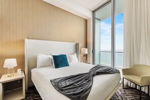 1 chambre, coffre-fort, lit de bébé portatif, accès au Wi-Fi (inclus)