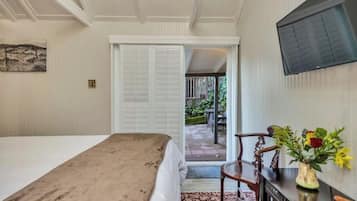 1 chambre, fer et planche Ă repasser, Wi-Fi gratuit, draps fournis