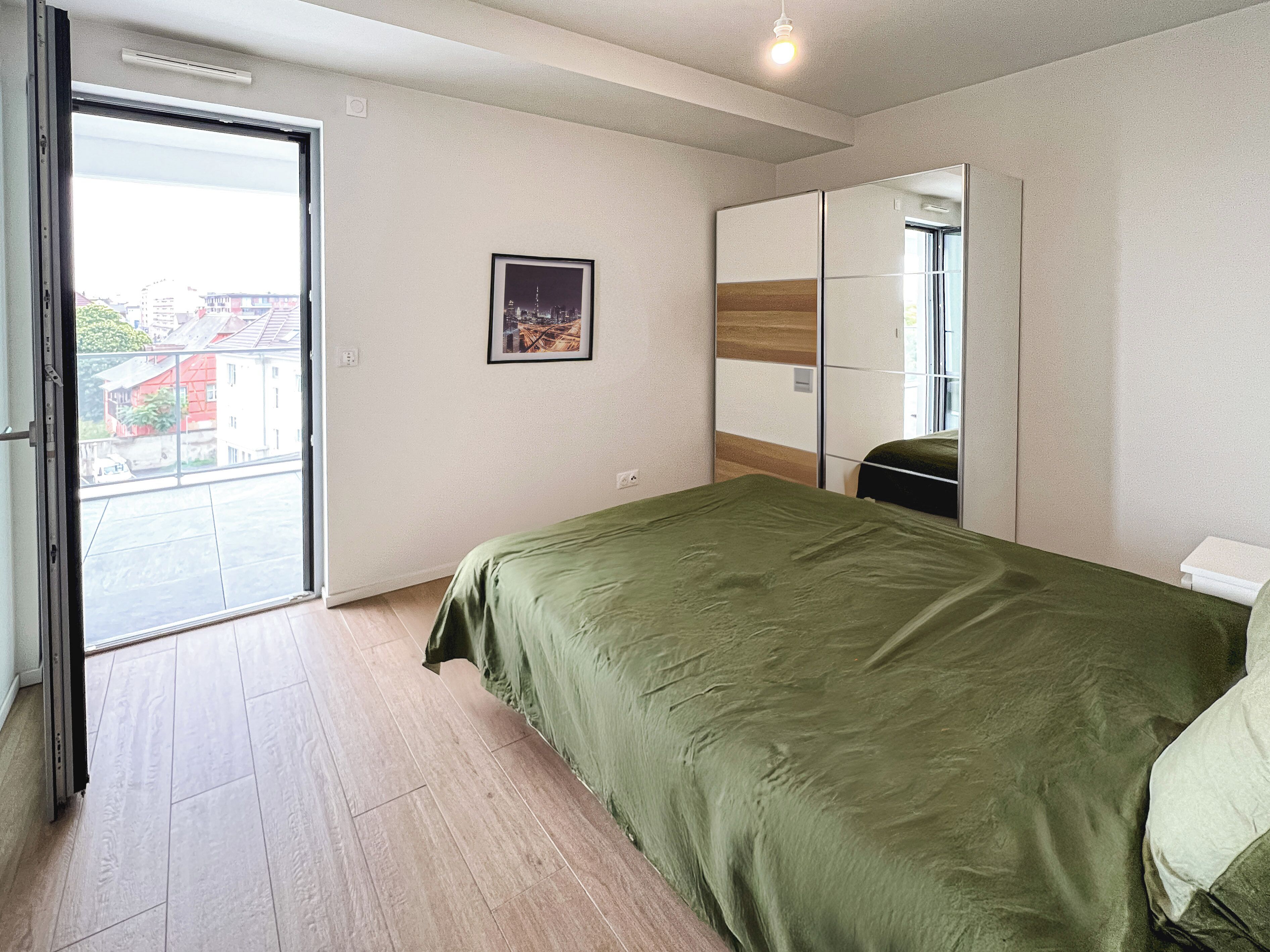 1 bedroom, iron/ironing board, travel crib, WiFi