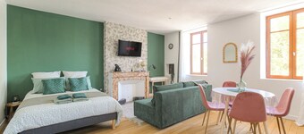 Air-conditioned Safari apartment with Rhône view 2/4pers