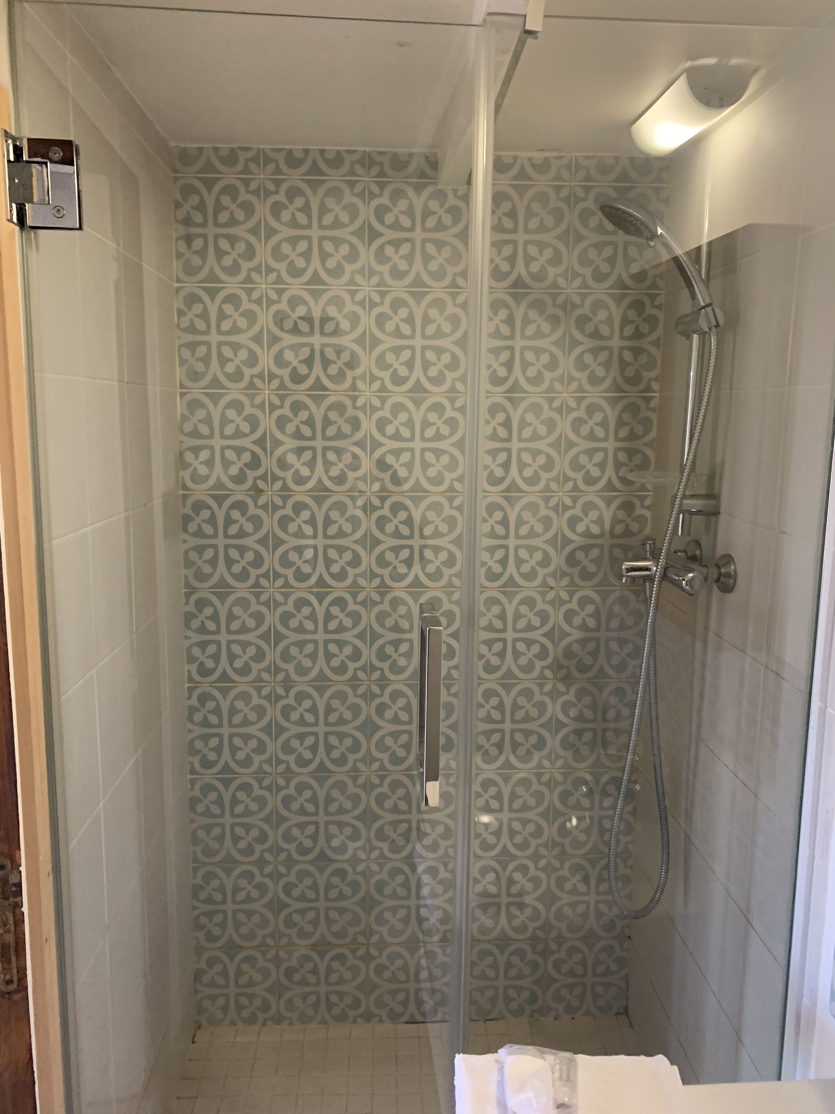 Towels, soap, toilet paper
