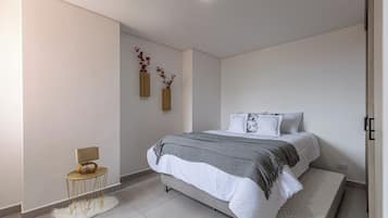 2 habitaciones, escritorio, wifi gratis y ropa de cama