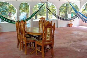 Outdoor dining