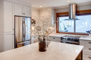 Condo, balcón, vista a la montaña | Cocina privada