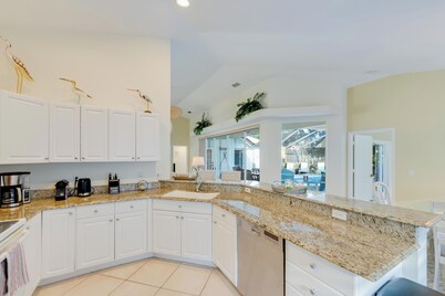 The Terrazzo Home – Breezy Coastal Style Pool Retreat in Quiet Briarwood, Naples