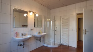 Hair dryer, towels, soap, toilet paper - Comfortable, very quiet and sunny apartment. Only 5 minutes to the Silbersee (Villach)