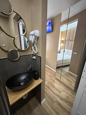 Chambre Double Deluxe, vue ville | Salle de bain