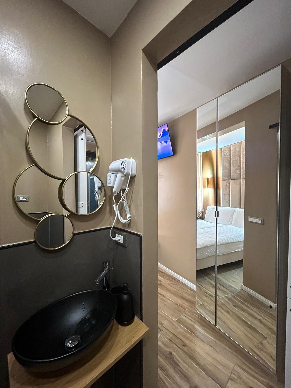 Chambre Double Deluxe, vue ville | Salle de bain