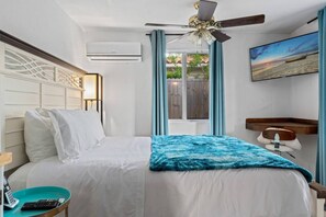 1 dormitorio, tabla de planchar con plancha, cuna de viaje y wifi gratis