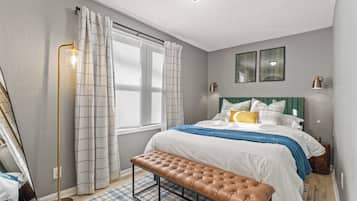 3 dormitorios, escritorio, wifi gratis y ropa de cama