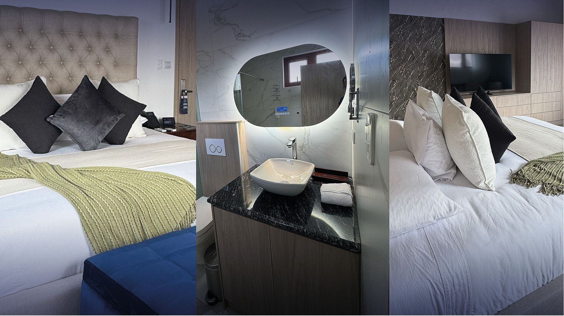 Habitación Deluxe, 1 cama de matrimonio grande, vistas al patio | Caja fuerte, escritorio, cortinas opacas y wifi gratis