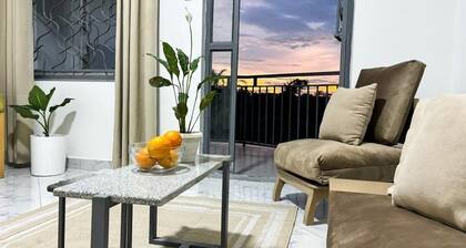 2 Bedroom Apartment w/ Palm View Balcony Ensuite Bathrooms Entebbe
