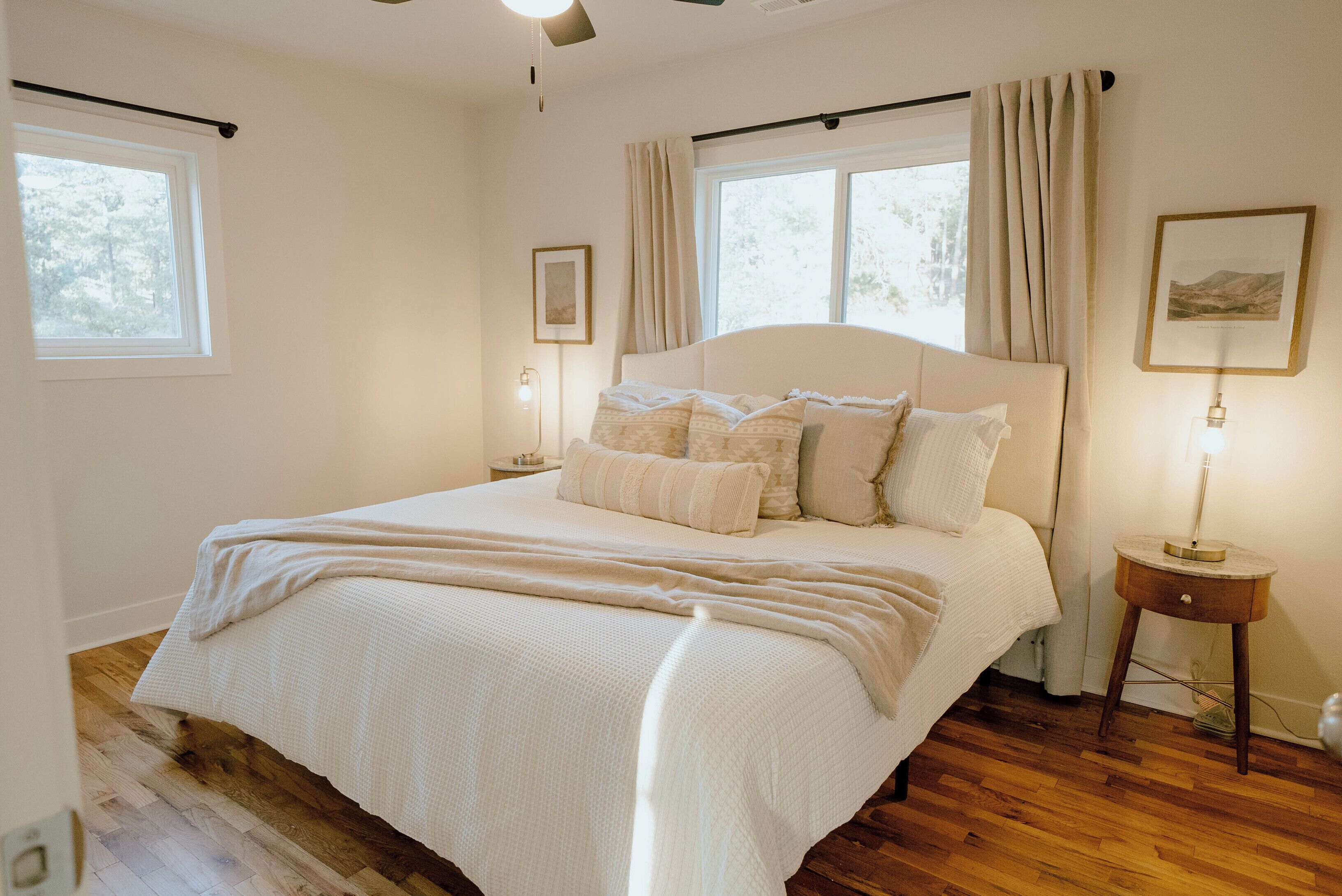 4 bedrooms, iron/ironing board, travel crib, free WiFi